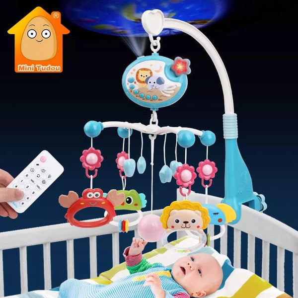 Baby Musical Crib Mobile Rattle & Night Light - Tiny Details