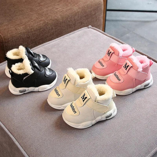 Plush Winter Baby Sneakers - Tiny Details